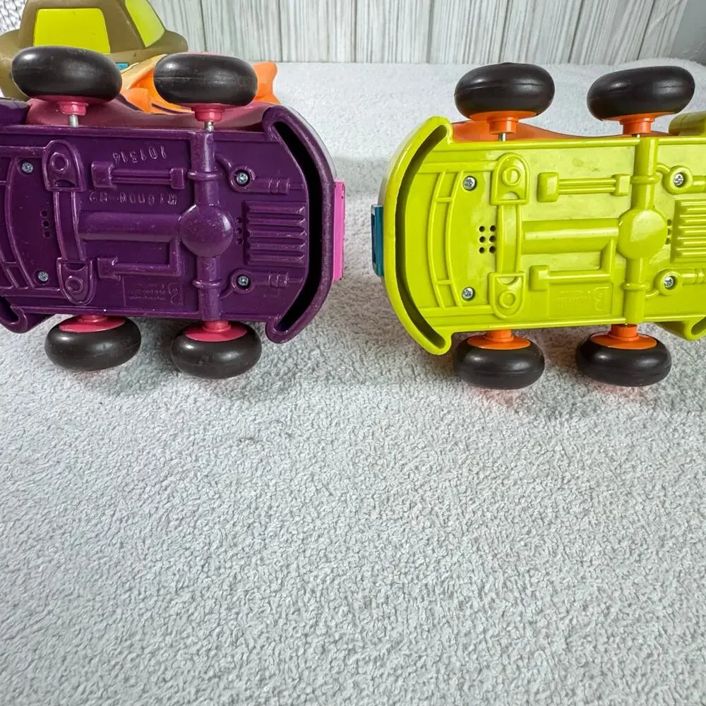 B. toys – Soft Vehicles Pull Back‎ Cars – Durable and Safe Toy Cars for Toddlers
